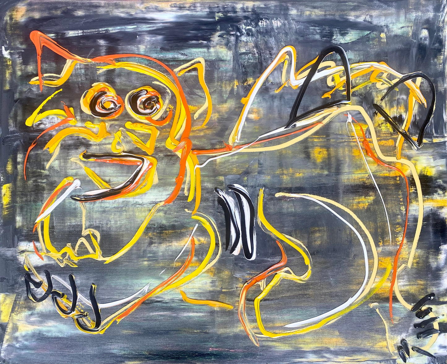 Petrol 50X61 cm
