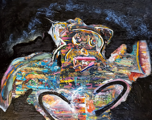 Dancer 73X92 cm