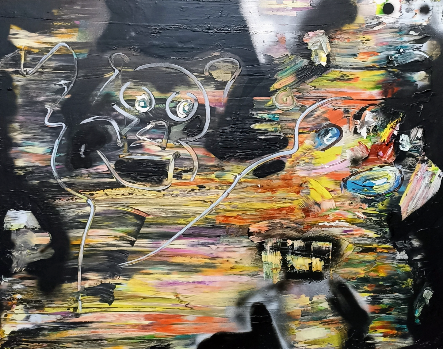 Early childhood 73X92 cm