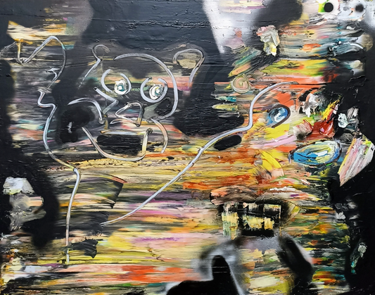 Early childhood 73X92 cm