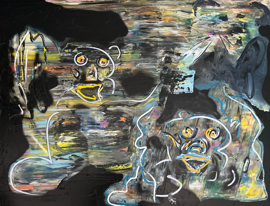 Listen to me 73X92 cm