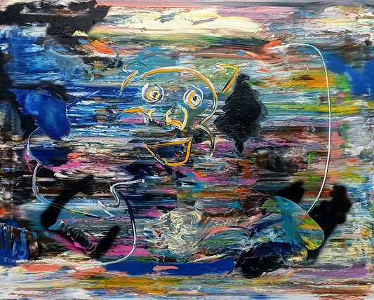 Run run 73X92 cm