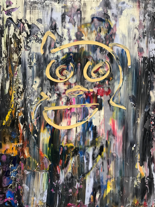 Buried 46X36 cm
