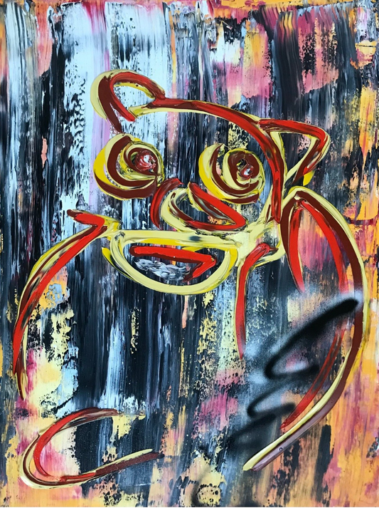 Burn 46x36 cm