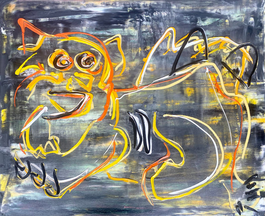 Petrol 50X61 cm