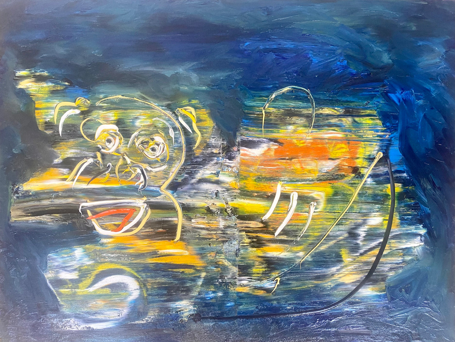 Planet 60x80 cm